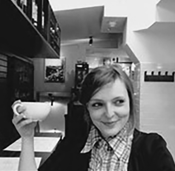 Photograph of Nina hundt in Black and White